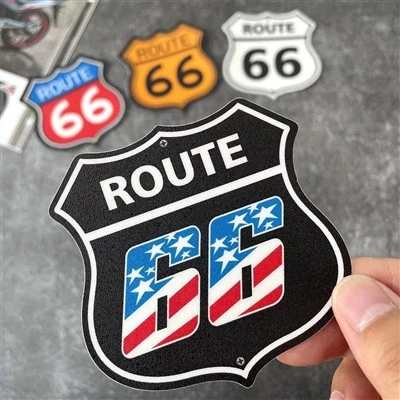 US Historic Route 66 Sign Adesions