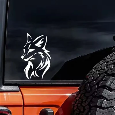 Adesivi in vinile auto body volpe badge