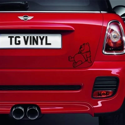 Adesivo per finestra Winnie Bear