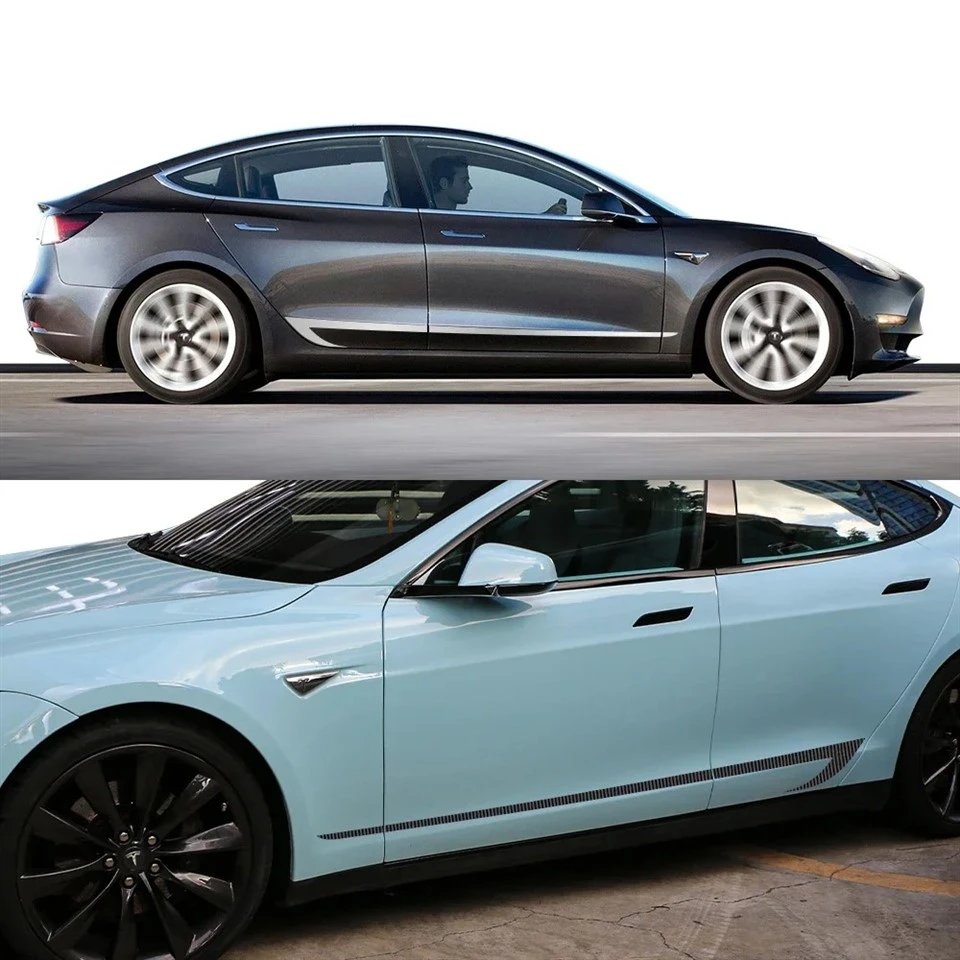Tesla Model 3 Adesivi del lato porta
