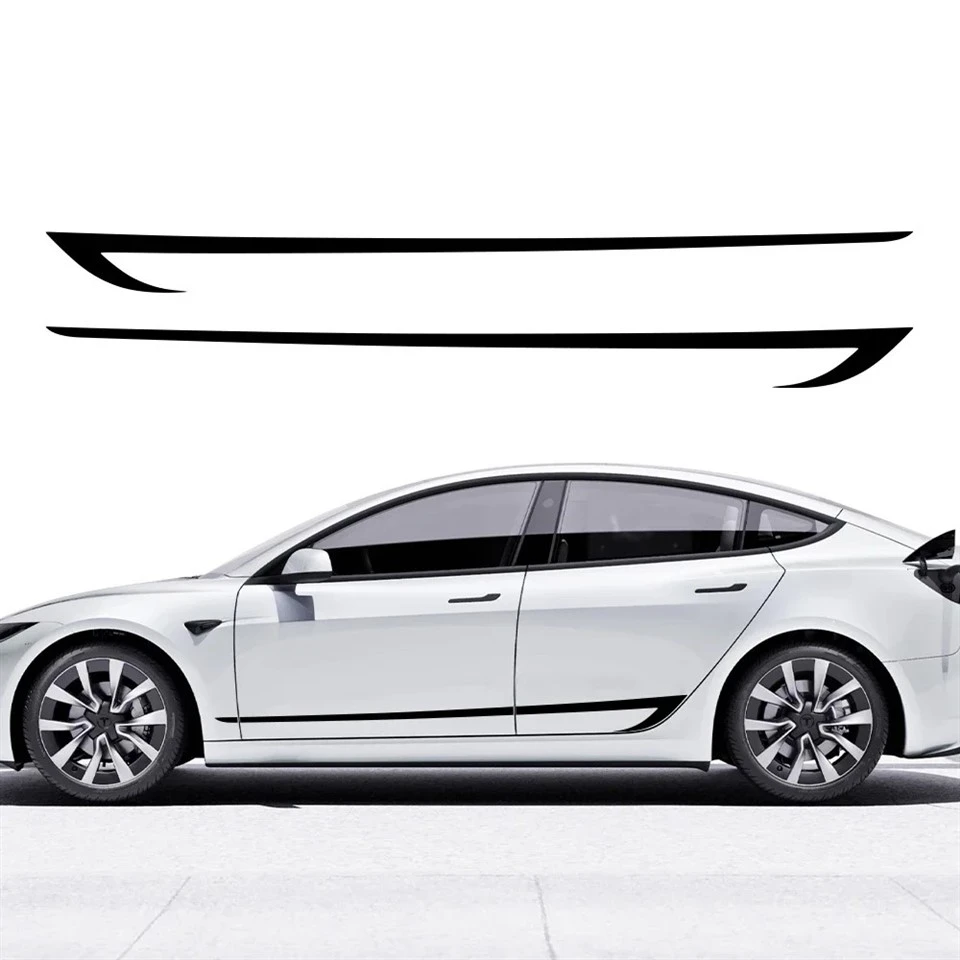Tesla Model 3 Door Side Stickers best