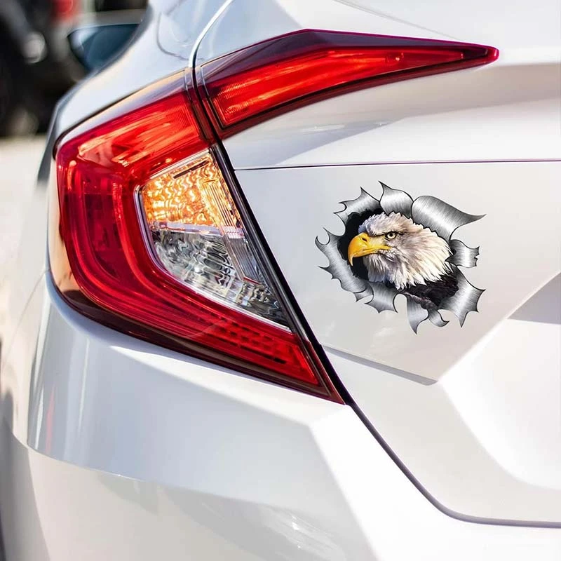 Adesivo per auto aquila calva USA