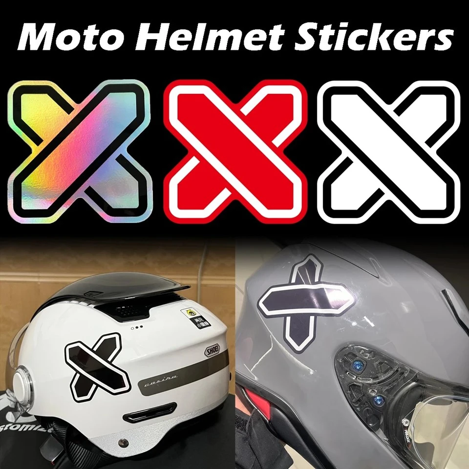 X Logo Riflettente/Adesivi per motociclette laser